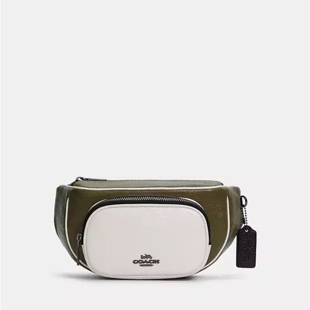 COACH Court Belt Bag in Color Block